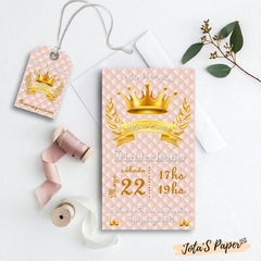 Kit Imprimible CORONA PRINCESA