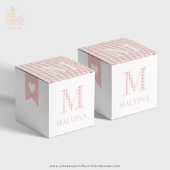 Kit Imprimible COMUNION INICIAL ROSA - comprar online