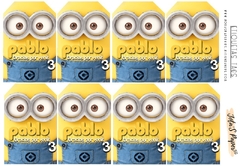 Kit Imprimible MINIONS - Jotas Paper Kits