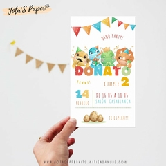 Kit Imprimible BABY DINOS - comprar online