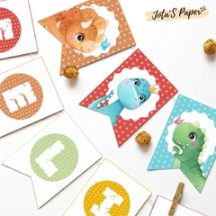 Kit Imprimible BABY DINOS