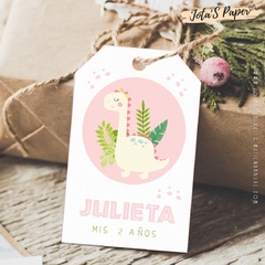 Kit Imprimible DINOSAURIO NENA - comprar online