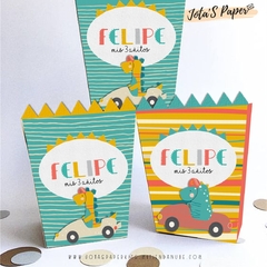 Kit Imprimible DINO RACERS - comprar online