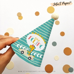 Kit Imprimible DINO RACERS - Jotas Paper Kits