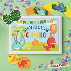 Kit Imprimible DINO BEBÉS - tienda online
