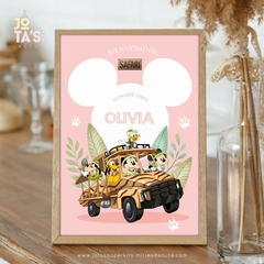 Kit Imprimible DISNEY SAFARI ROSA en internet