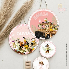 Kit Imprimible DISNEY SAFARI ROSA - comprar online