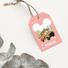 Imagen de Kit Imprimible DISNEY SAFARI ROSA