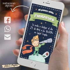 Invitacion Digital EL PRINCIPITO