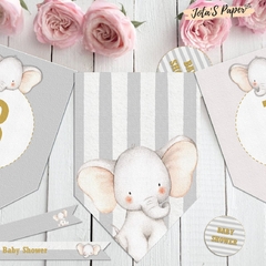 Kit imprimible ELEFANTE
