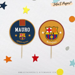 Kit Imprimible BARCELONA - tienda online