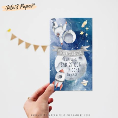 Kit Imprimible ESPACIAL - Jotas Paper Kits