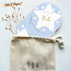 Kit Imprimible ESTRELLAS CELESTE
