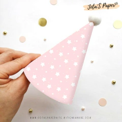 Kit Imprimible ESTRELLAS ROSA en internet