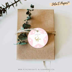 Kit Imprimible ESTRELLAS ROSA - tienda online