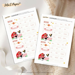 Calendario Mini 2025 VACA LOLA - comprar online
