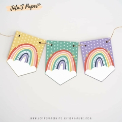 Kit Imprimible FIESTA DE ARCOIRIS en internet