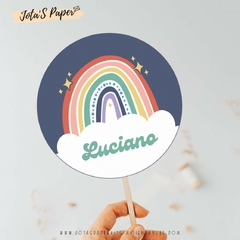 Kit Imprimible FIESTA DE ARCOIRIS - tienda online
