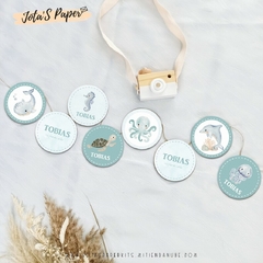 Kit Imprimible FONDO DEL MAR - tienda online