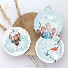 Imagen de Kit Imprimible FROZEN ACUARELA