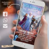 Invitacion Digital FROZEN 2