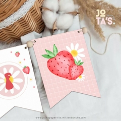 Imagen de Kit Imprimible FRUTILLAS