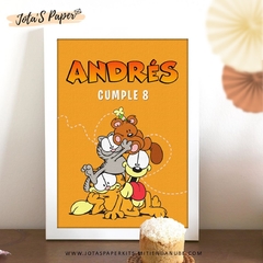 Kit Imprimible GARFIELD - tienda online