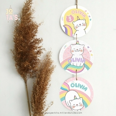 Kit Imprimible GATITOS UNICORNIO - comprar online