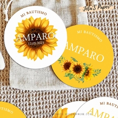 Kit Imprimible GIRASOLES - comprar online
