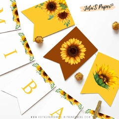 Kit Imprimible GIRASOLES - tienda online