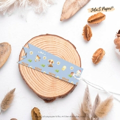 Kit Imprimible GRANJA BEBE CELESTE - comprar online