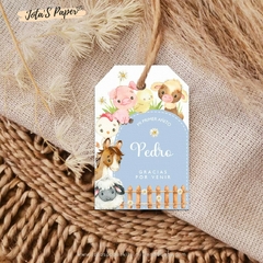 Kit Imprimible GRANJA BEBE CELESTE