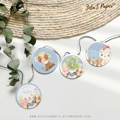 Kit Imprimible GRANJA BEBE CELESTE