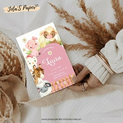 Kit Imprimible GRANJA BEBE ROSA