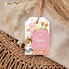 Kit Imprimible GRANJA BEBE ROSA