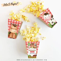 Kit Imprimible GRANJA ACUARELA - Jotas Paper Kits