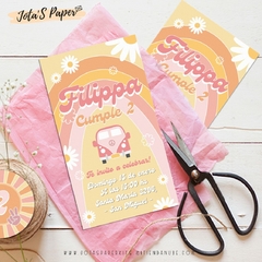 Kit Imprimible HIPPIE GROOVY - comprar online