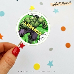 Imagen de Kit Imprimible HULK
