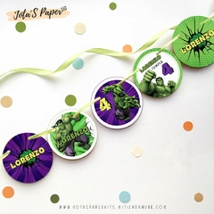Kit Imprimible HULK - comprar online