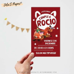 Kit Imprimible TURNING RED - comprar online