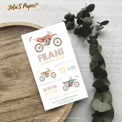 Invitacion Digital MOTOS RACER