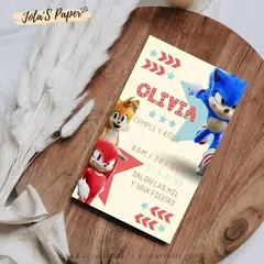 Invitacion Digital SONIC