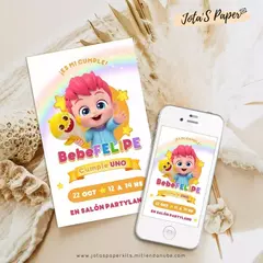 Invitacion Digital BEBEFINN