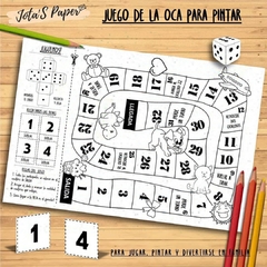 La Oca PARA PINTAR