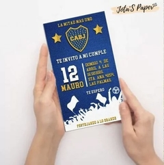 Invitacion Digital BOCA JUNIORS