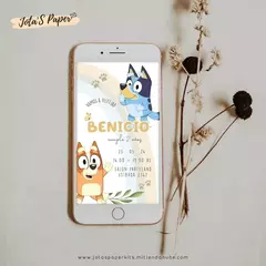 Invitacion Digital BLUEY MOD2