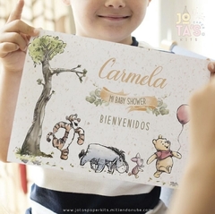 Kit Imprimible WINNIE POOH VINTAGE - Jotas Paper Kits