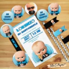 Kit Imprimible JEFE EN PAÑALES