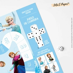 Juego Carrera Imprimible FROZEN en internet