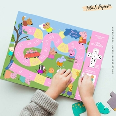 Juego Carrera Imprimible PEPPA PIG